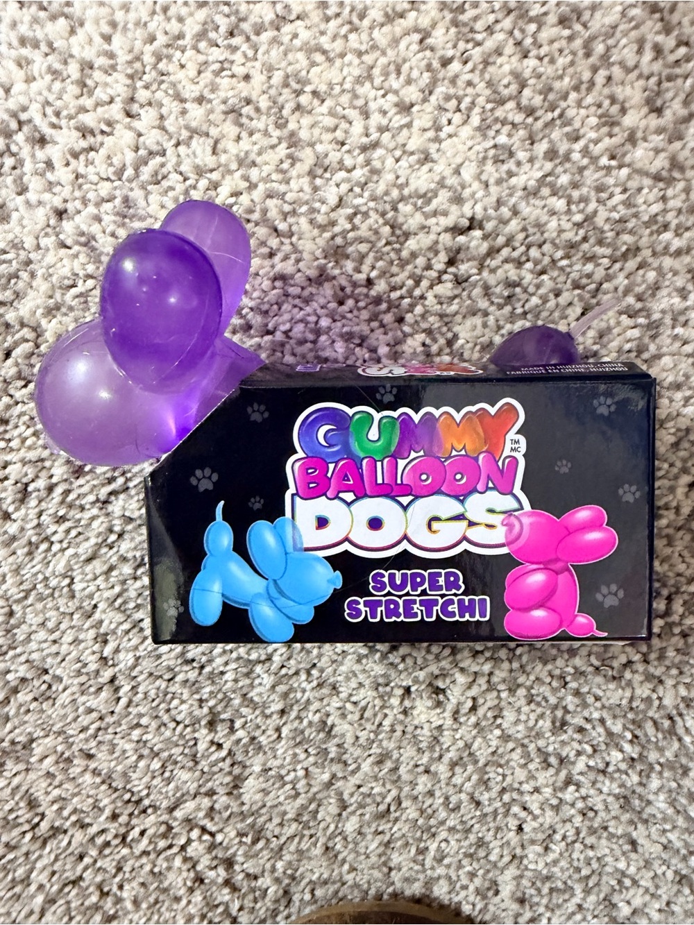Gummy Balloon Dogs squishy Toy - Purple
